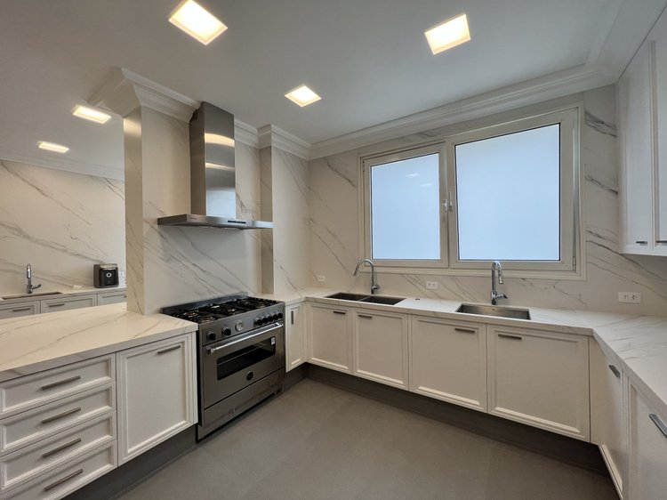 Cozinha Apartamento Higienópolis — reforma executada pela OliP Engenharia